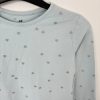 H&M szívecskés hosszú ujjú felső 134-140