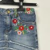 H&M - Kék virágos farmerszoknya (86)
