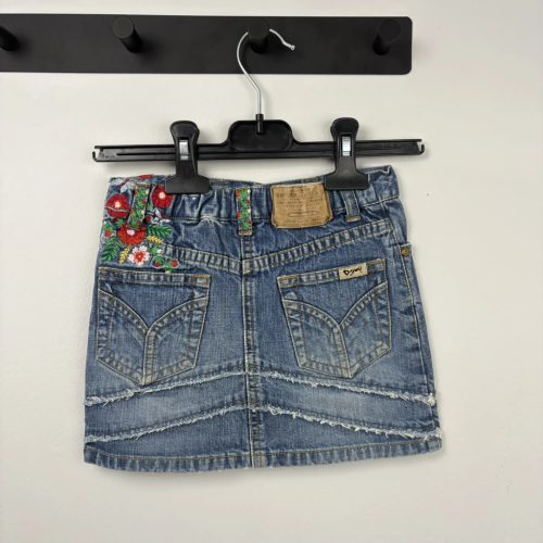 H&M - Kék virágos farmerszoknya (86)