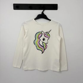 H&M unikornisos hosszú ujjú felső 134-140
