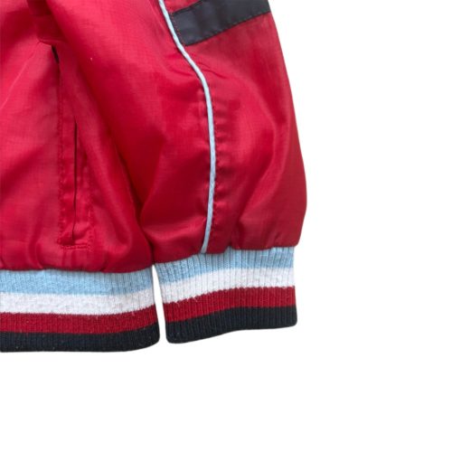 Marks & Spencer - Piros átmeneti kabát kapucnival (92)