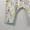 Mini World Fehér mintás leggings (80-86)