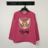 Pink cicás hosszú ujjú felső 116