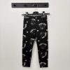 Fisherfield Fekete maci-szívecskés lány leggings (110)