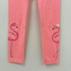 Little Kids Rózsaszín flamingós lány leggings (116)