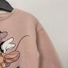 Disney Rózsaszín Minnie egér mintás lány pulóver (92)