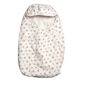   Petit Bateau Rózsaszín kislány mintás hálózsák (56-62)