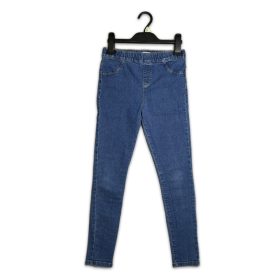 F&F Sötétkék lány jeggings farmer (140)