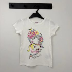 Dopodopo Fehér mintás póló (122)