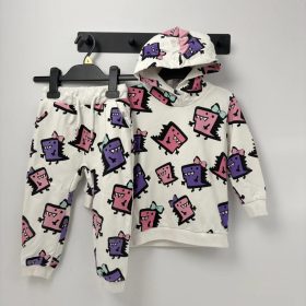 Kukukid Fehér dínós melegítő együttes (98)