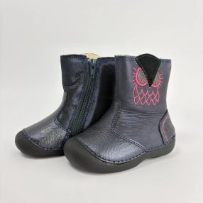 D.D. Step Fekete bélelt csizma 20