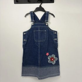 Marks & Spencer - Kék virágos farmerruha (116)