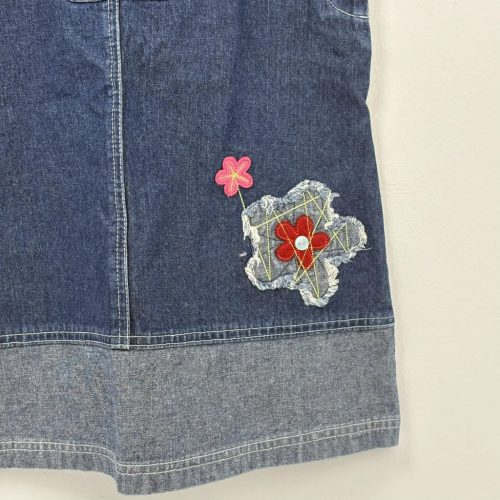 Marks & Spencer - Kék virágos farmerruha (116)