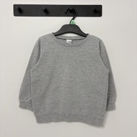 H&M Szürke basic fiú pulóver (104)