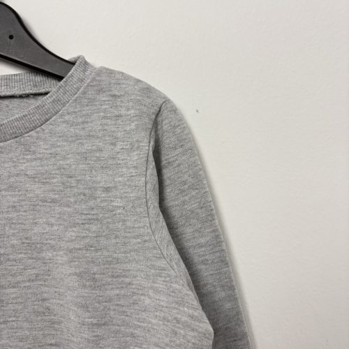 H&M Szürke basic fiú pulóver (104)