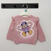 Sinsay x Disney Rózsaszín Minnie egér mintás lány pulóver (74)