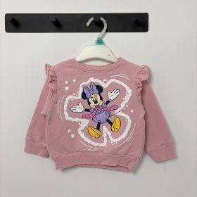   Sinsay x Disney Rózsaszín Minnie egér mintás lány pulóver (74)