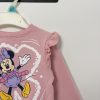 Sinsay x Disney Rózsaszín Minnie egér mintás lány pulóver (74)