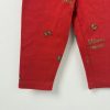 Disney Piros Minnie mouse feliratos lány leggings (68)
