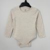 F&F bordázott törtfehér body 86