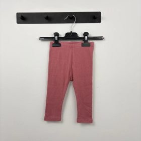 So Cute rózsaszín bordázott lány leggings (74)