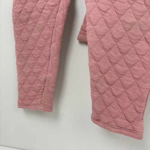 Lily & Dan Rózsaszín steppelt melegítő együttes, lány (86-92)