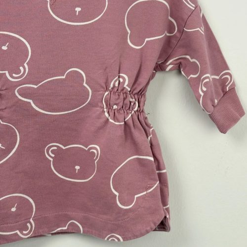 So Cute mályva színű hosszú ujjú ruha, lány (74)