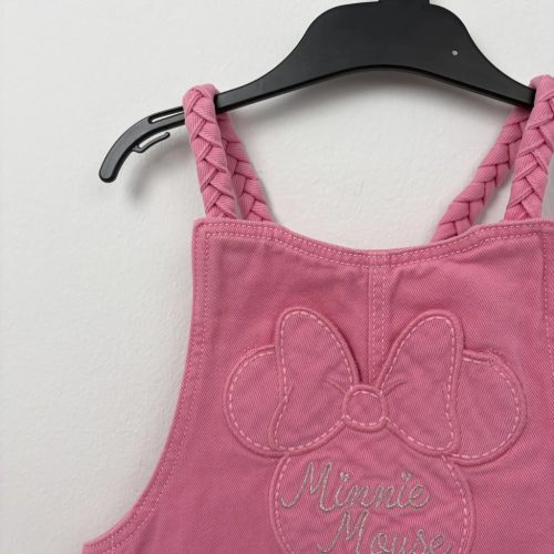 Disney Rózsaszín Minnie Mouse farmerruha (104-110)