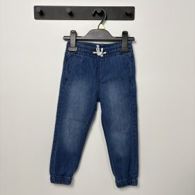 H&M Sötétkék fiú jogger farmer (104)